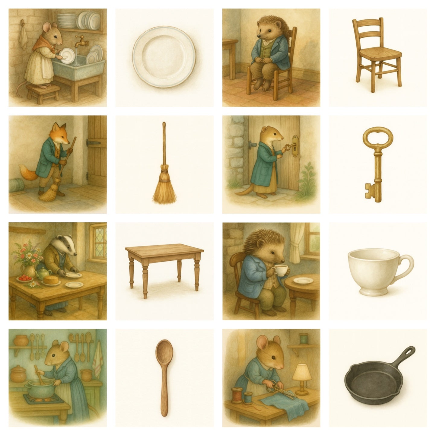 Pack de 20 cartes « jeu d’observation »