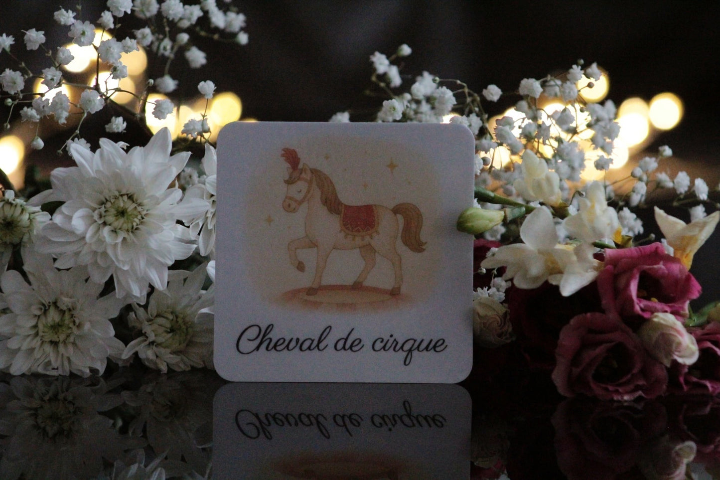 Pack de 8 cartes « le cirque »