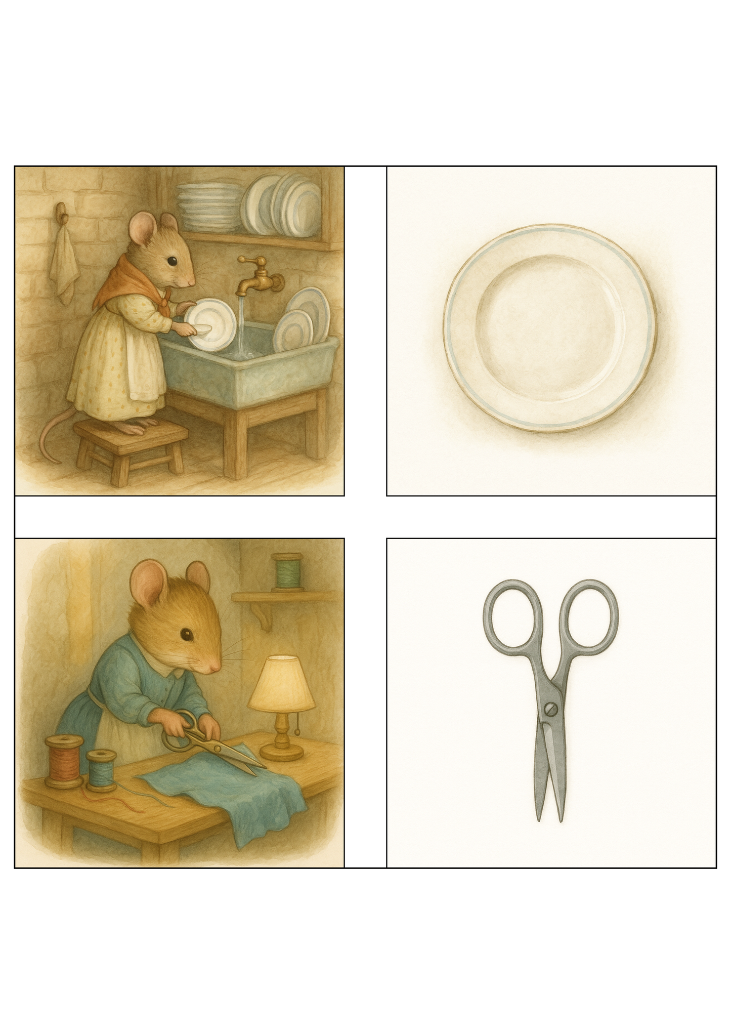 Pack de 20 cartes « jeu d’observation »