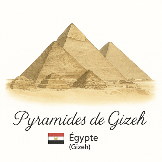 Pack de 12 cartes « les merveilles du monde »