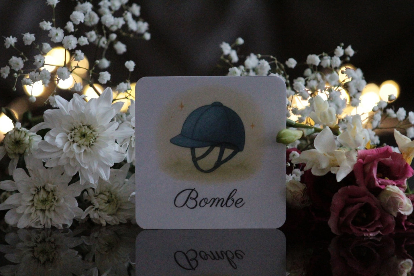 Pack de 12 cartes « l’equitation "