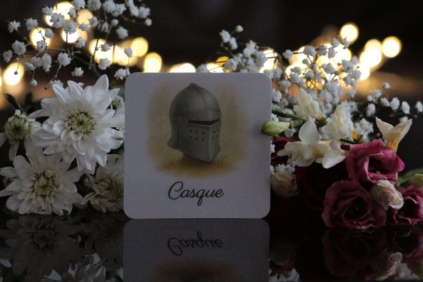 Pack de 12 cartes « les chevaliers »