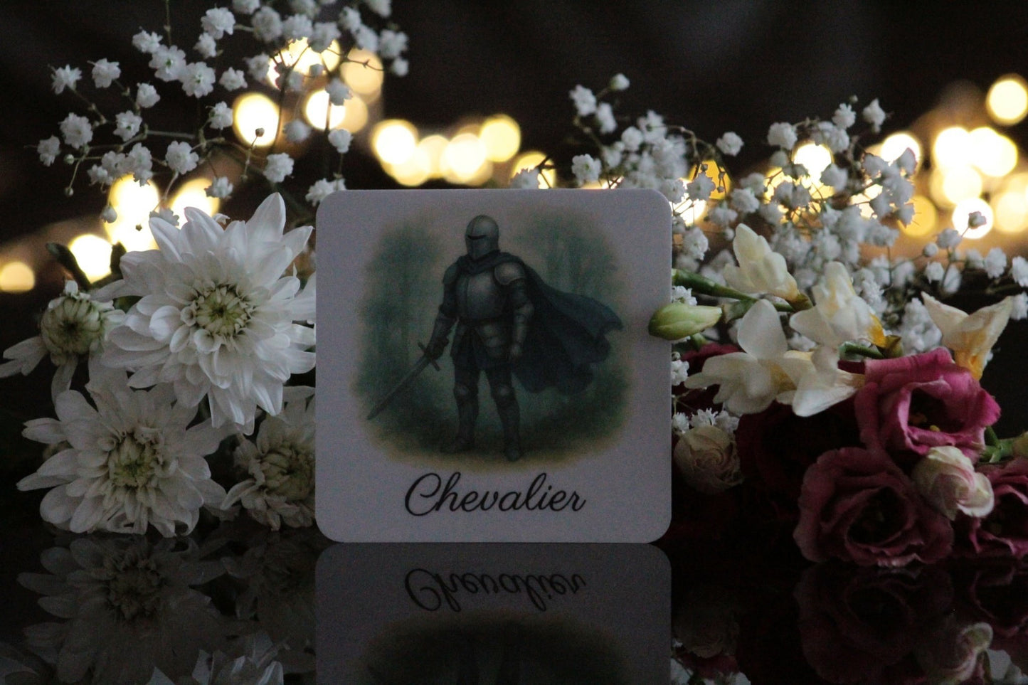 Pack de 12 cartes « les chevaliers »