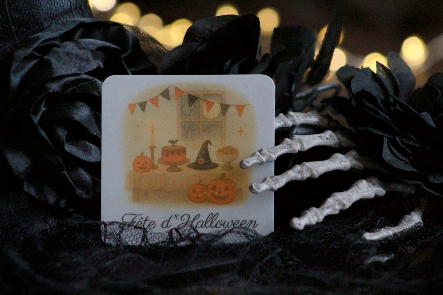 Pack 2 de 8 cartes « Halloween »