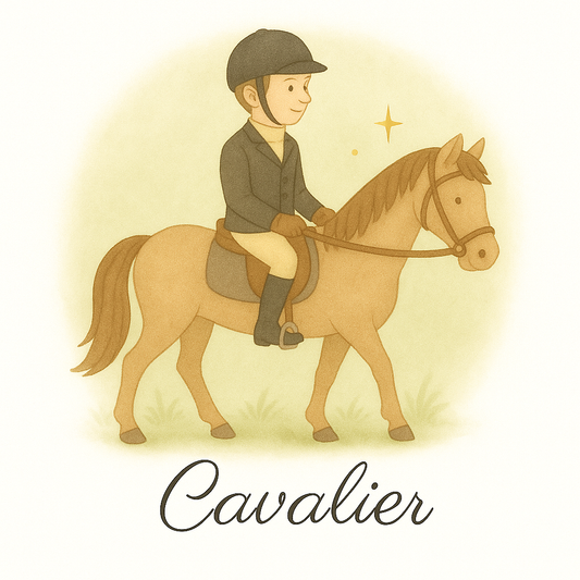 Pack de 12 cartes « l’equitation "