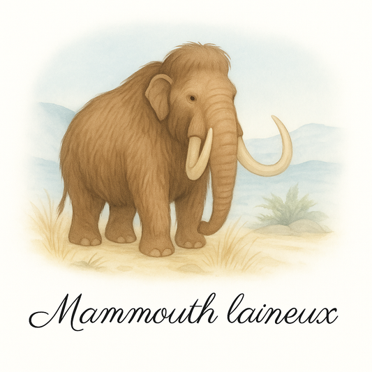 Pack de 8 cartes « les animaux disparus »