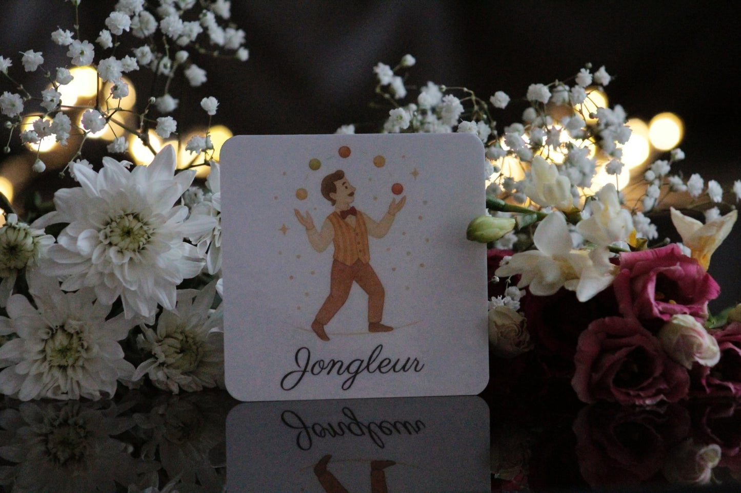 Pack de 8 cartes « le cirque »