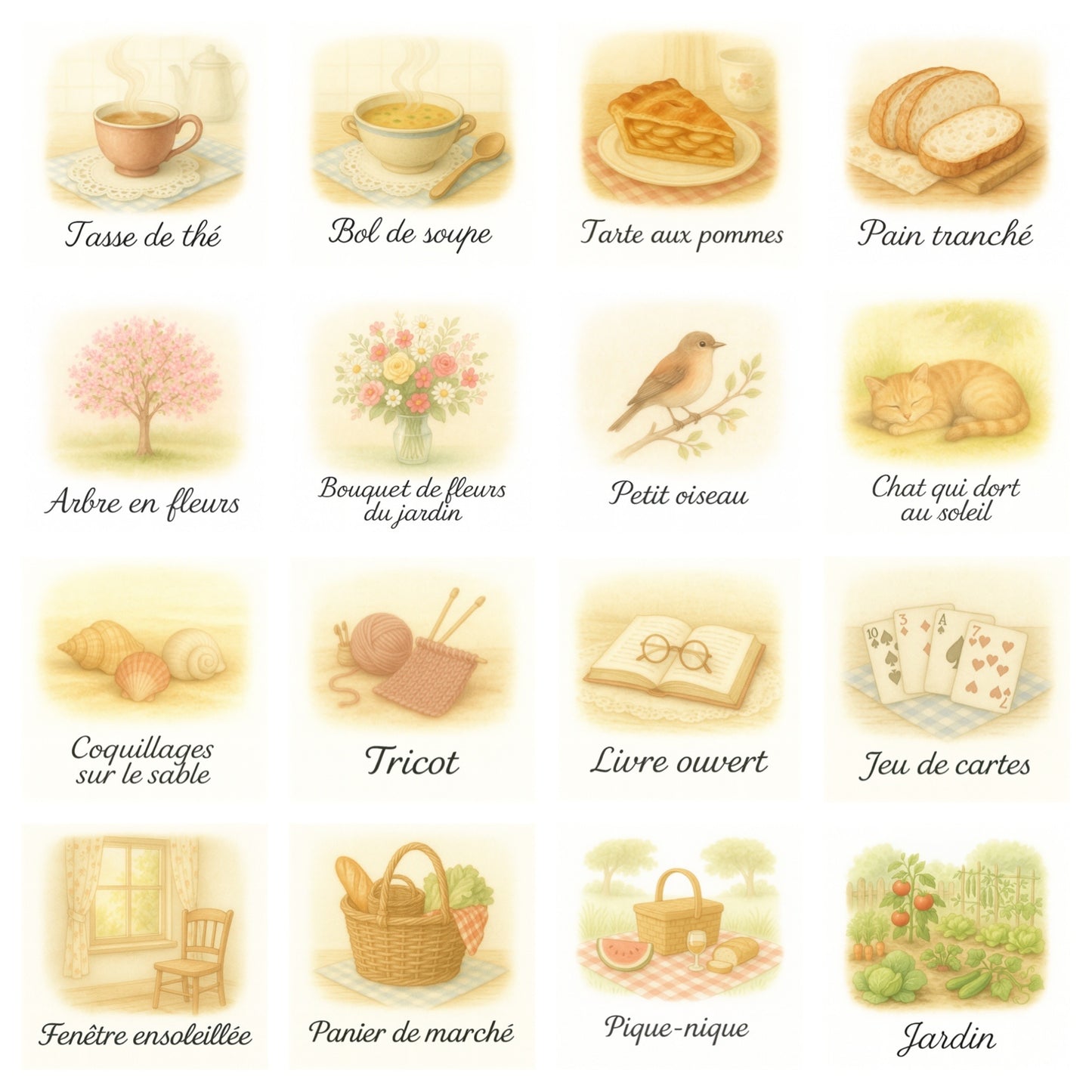 Pack 20 cartes « les repères du cœur »