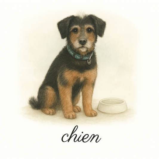 Pack de 8 cartes « les animaux domestiques »