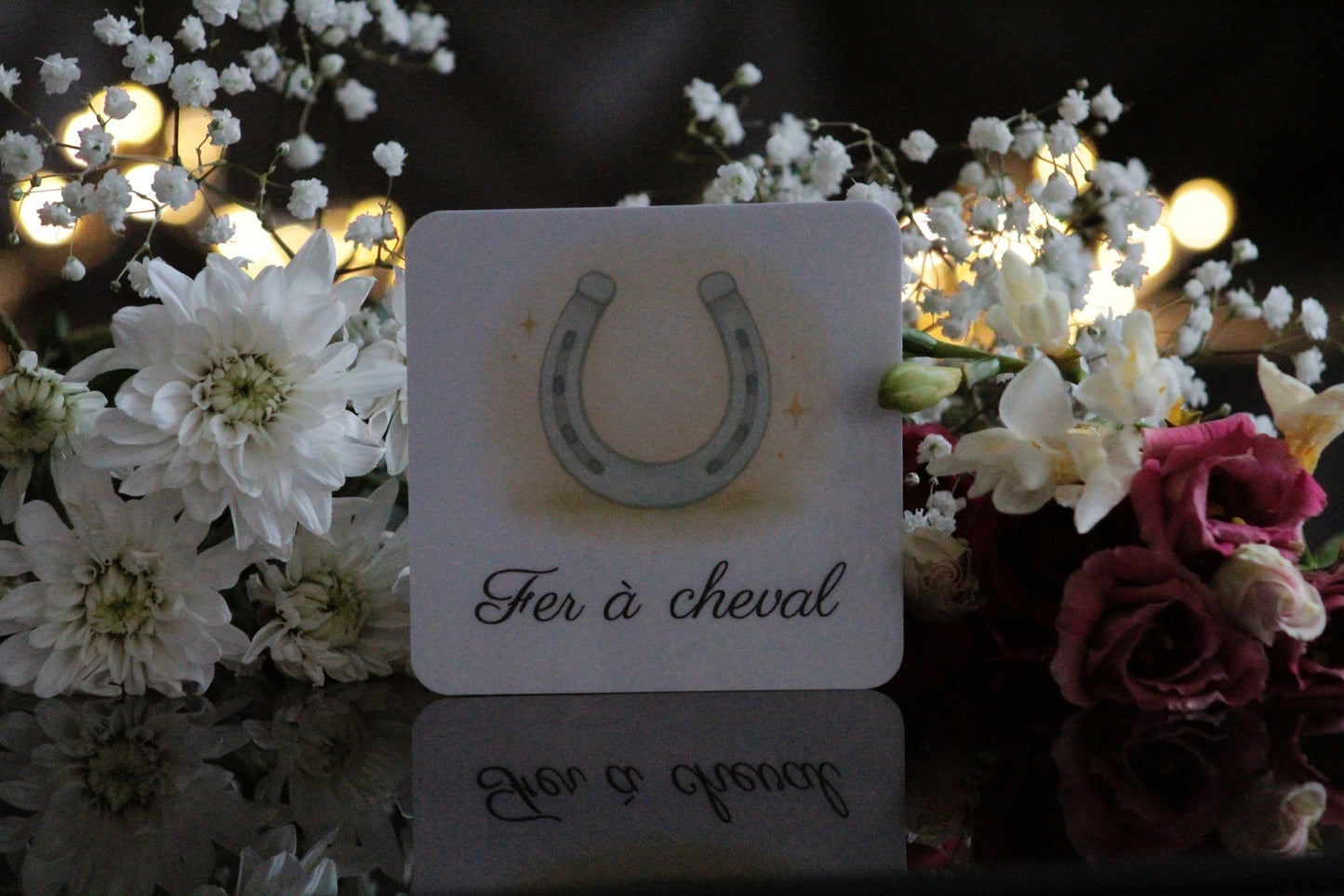 Pack de 12 cartes « l’equitation "