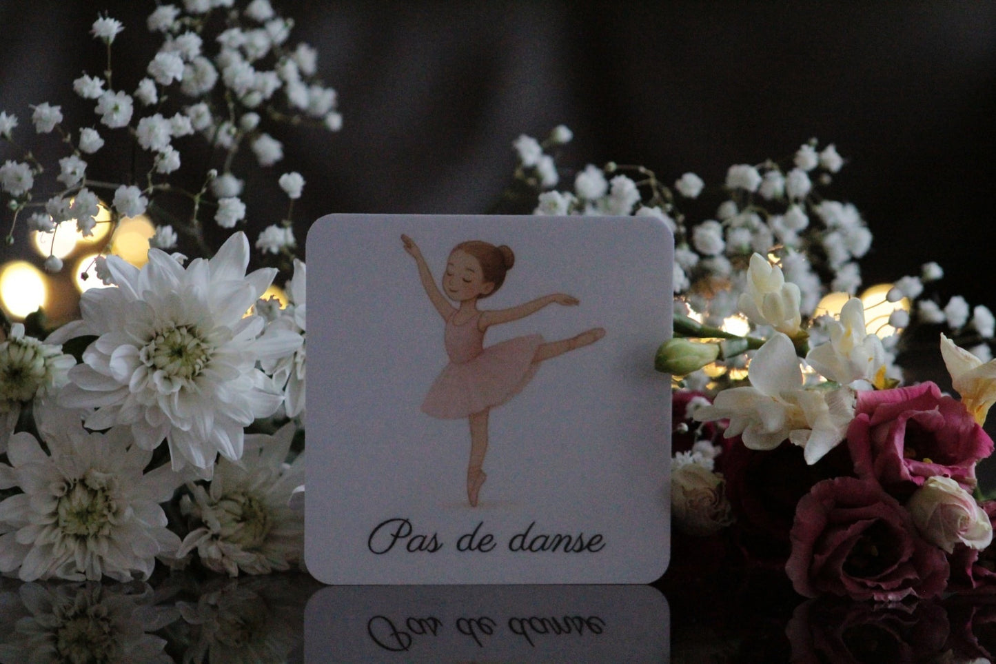 Pack de 8 cartes « la danse classique »