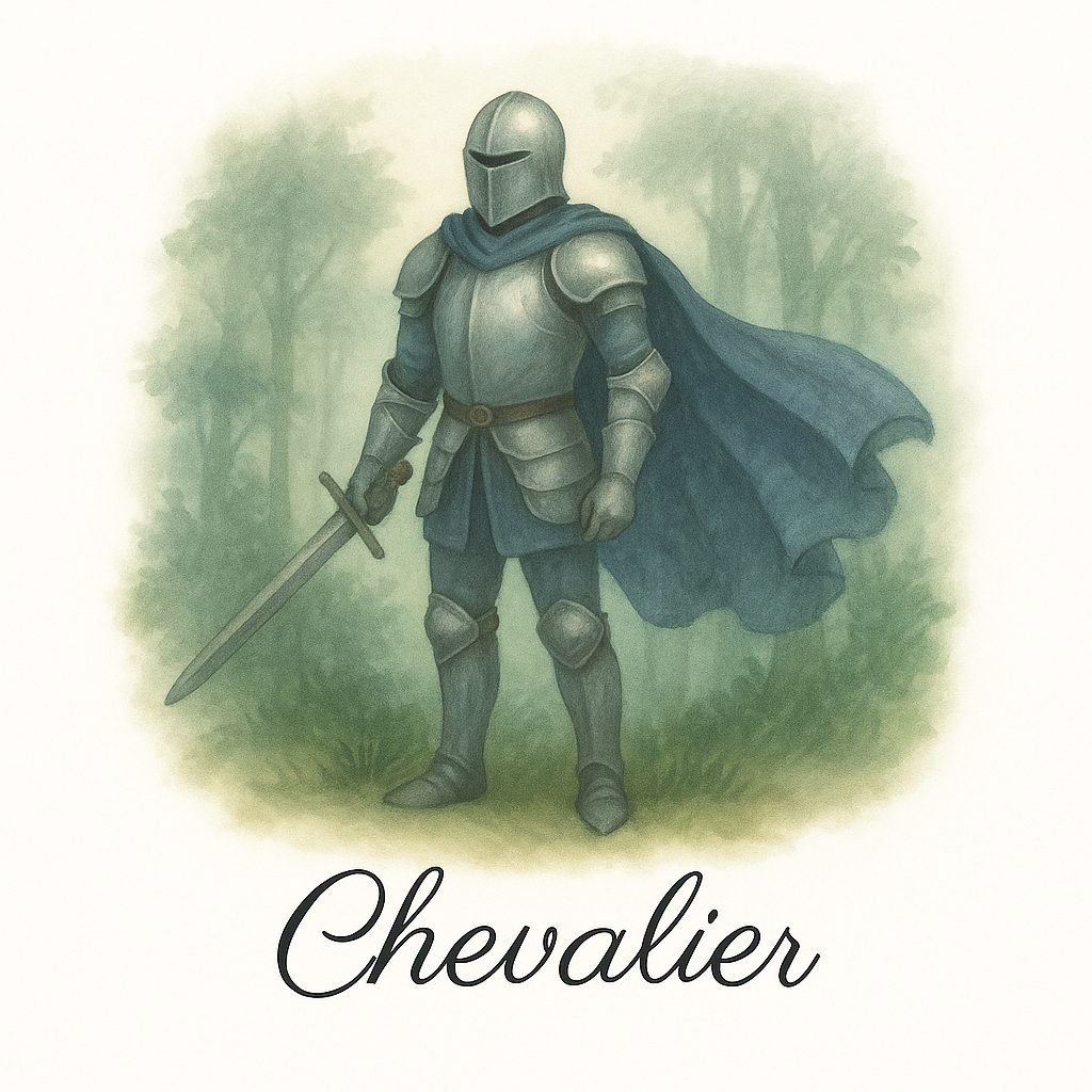 Pack de 12 cartes « les chevaliers »