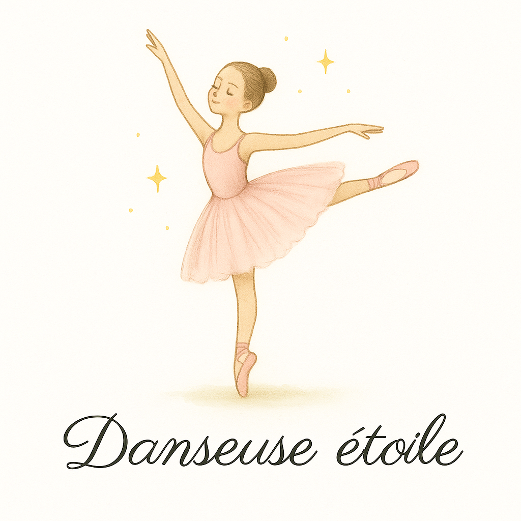 Pack de 8 cartes « la danse classique »