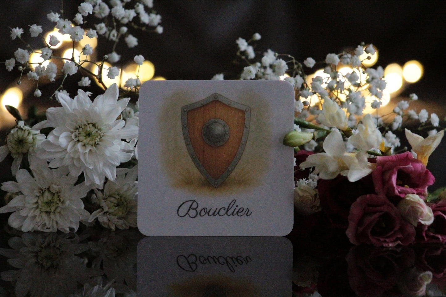 Pack de 12 cartes « les chevaliers »