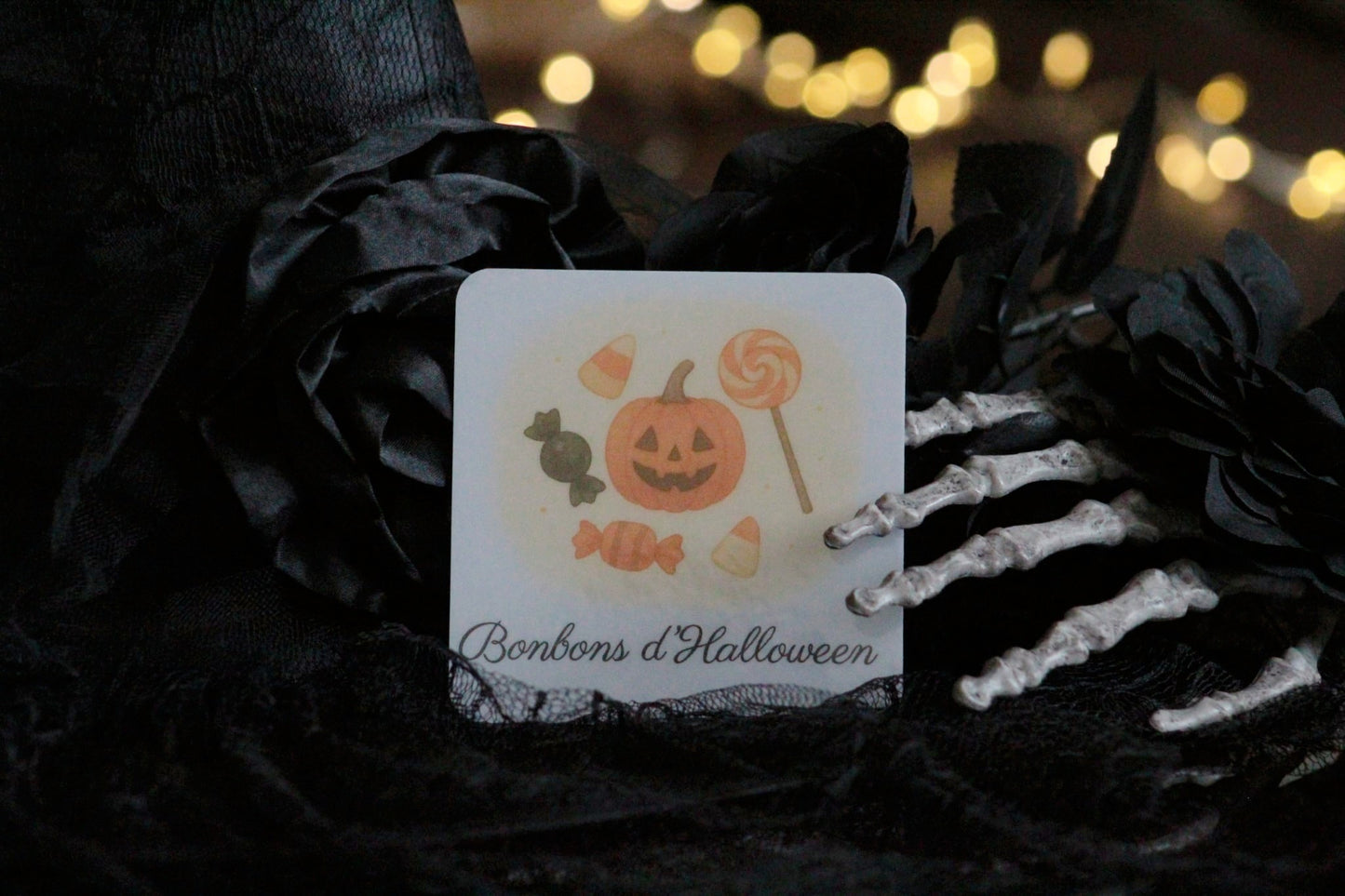 Pack 2 de 8 cartes « Halloween »