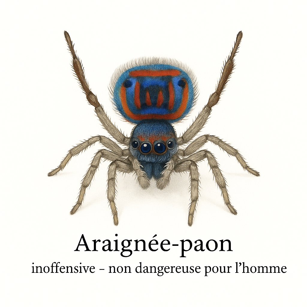 Pack 8 cartes « les araignées »