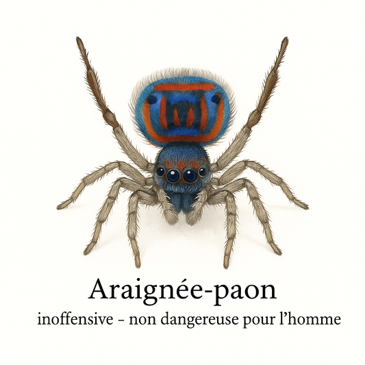 Pack 8 cartes « les araignées »